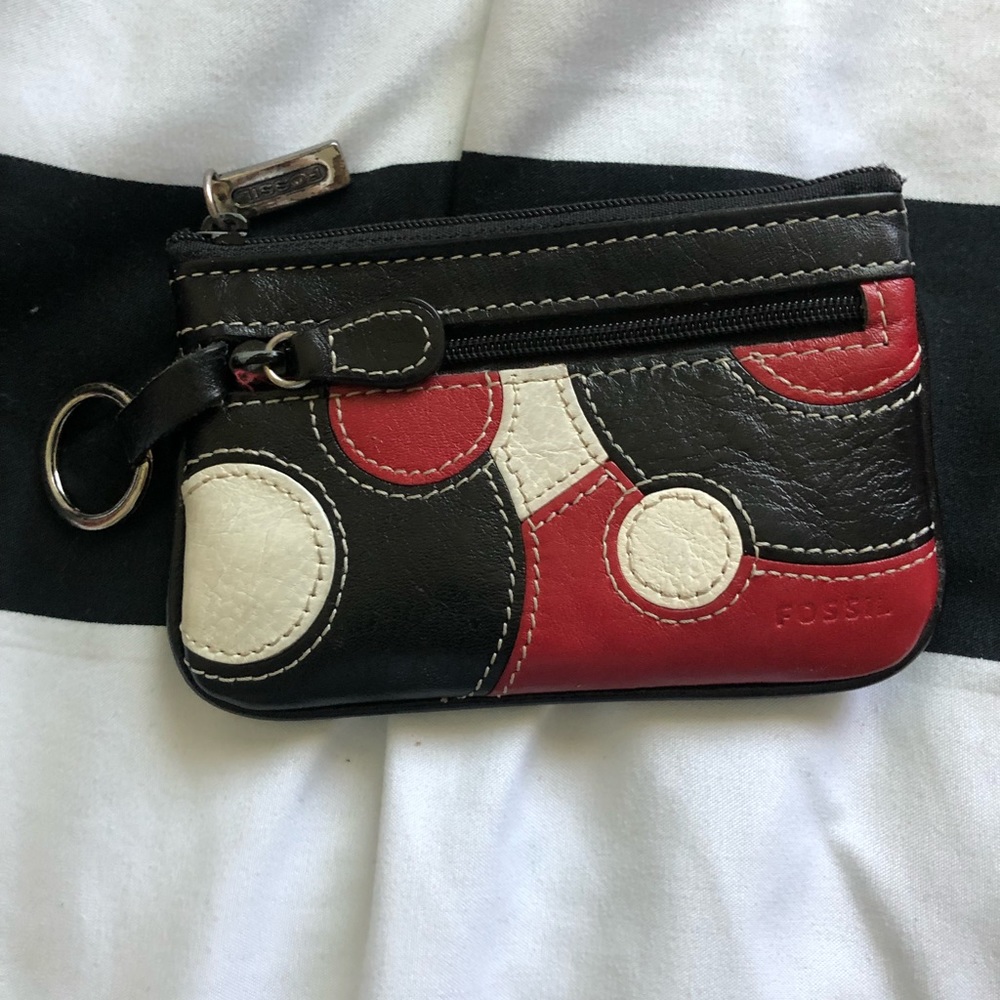 Fossil leather wallet